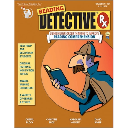 The Critical Thinking Co Reading Detective Rx, Grade 6-12 01511BBP